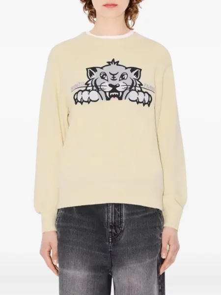 Pulover Kenzo cu dungi de tigru