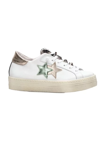 Sneakersy 2star białe