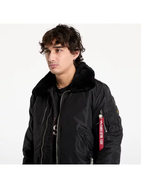 Μπουφάν Alpha Industries Injector III Black S μαύρο