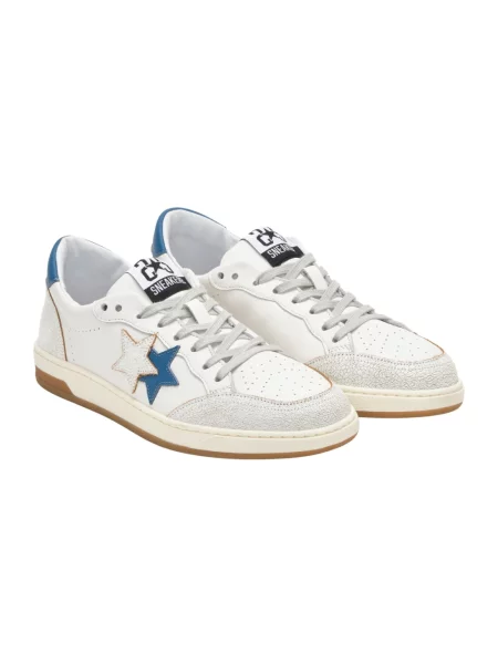 Sneakersy 2star skórzane białe