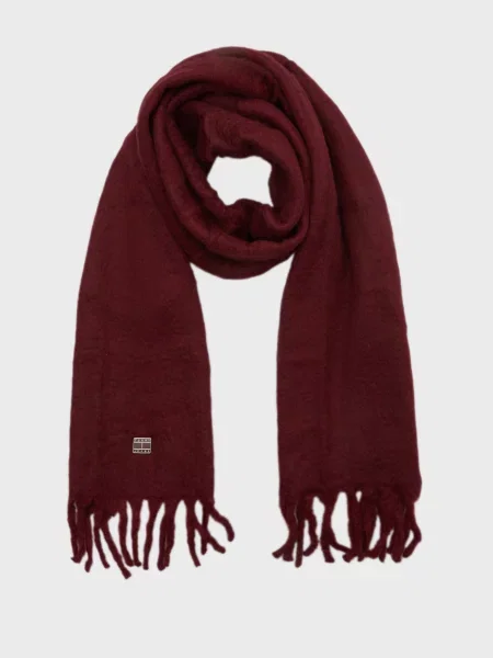 Шарф Tommy Jeans бордовый