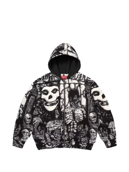Hanorac cu glugă Supreme negru
