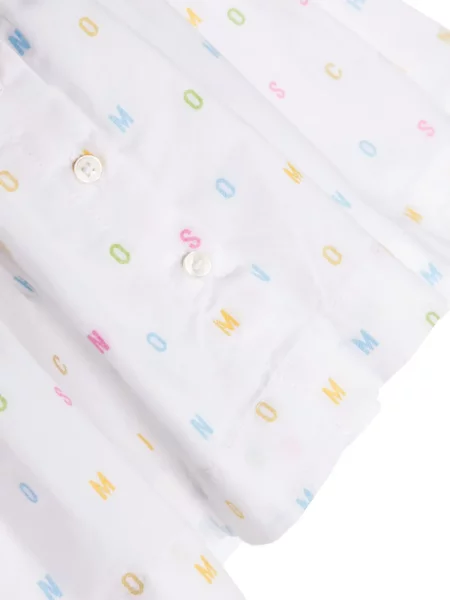 Sukienka dziecięca Moschino biała