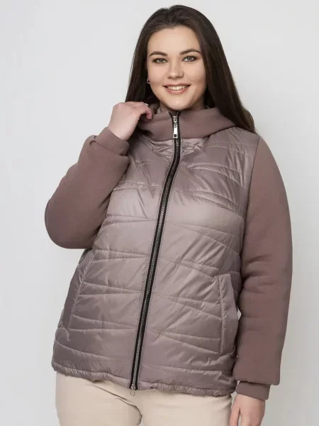 Демісезонна куртка City Fashion Classic бежевий