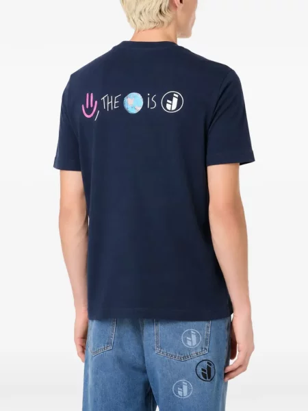 Tricou Iceberg cu imagine albastru
