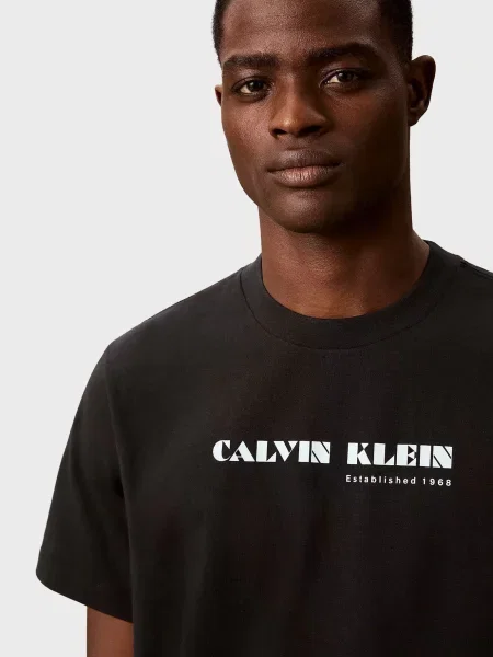 Футболка Calvin Klein Jeans чорна