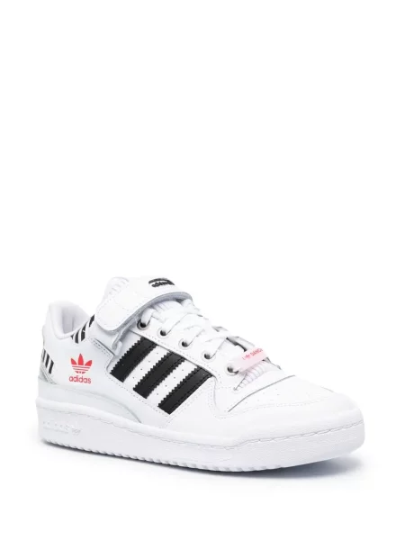 Sneakerși Adidas Forum alb