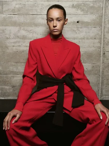 Блейзер MANGO червоний