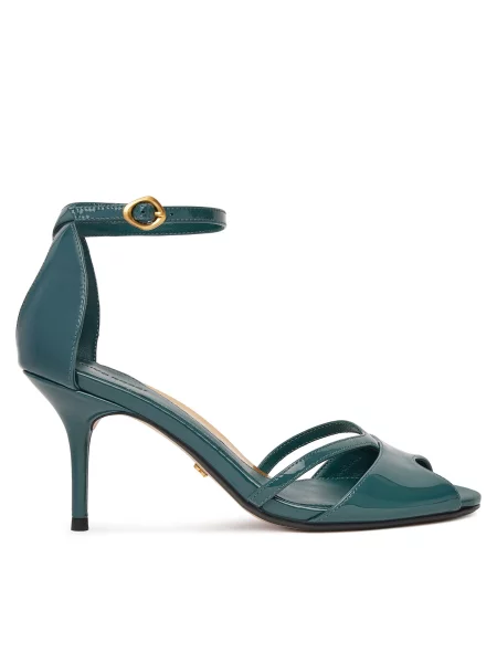 Босоніжки Gino Rossi Зелений бірюзовий