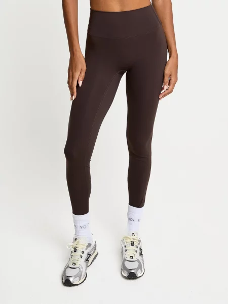 YO-GAYA Κολάν Legging σκούρο καφέ