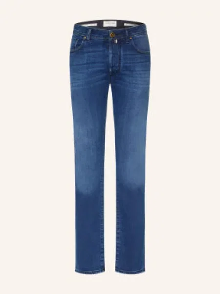 Jacob Cohen Jeansy O Kroju Slim Fit blau niebieskie