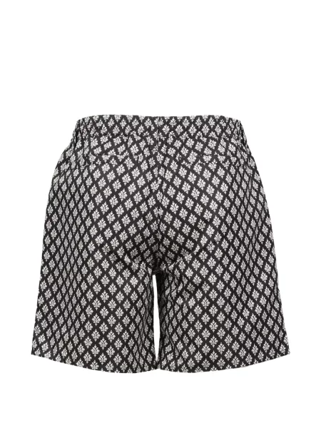 Pantaloni scurți Mlvince cu imagine negru