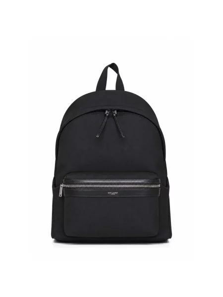 Torba Saint Laurent w miejskim stylu płócienna czarna