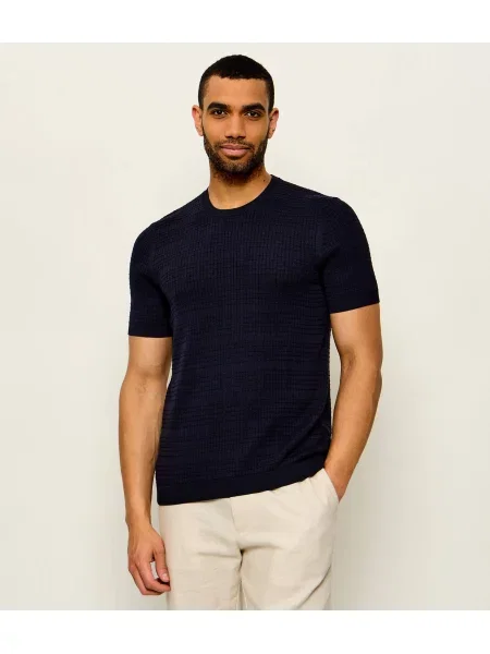 Joop! Kötött pulóver Elio | regular fit | mercerised kék