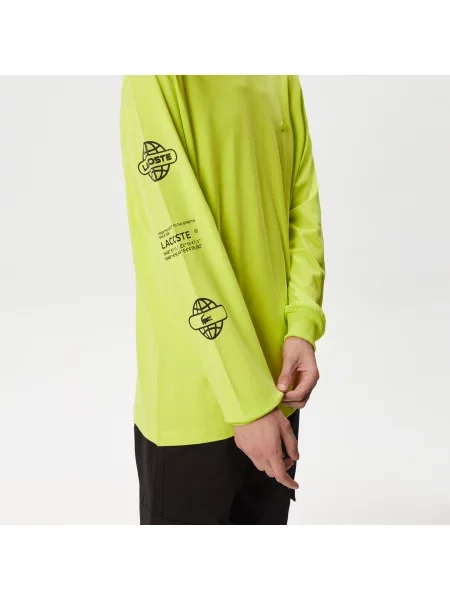 Lacoste Koszulka Lacoste żółta