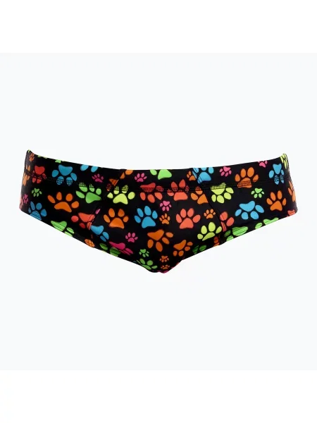 Slipuri de înot pentru bărbați Funky Trunks Seamed Briefs pawsome