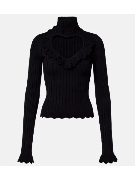 Top Balenciaga w serca czarny