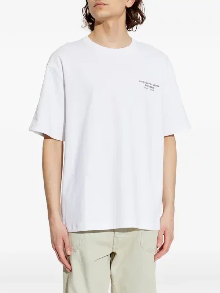 Grafic tricou Samsøe Samsøe cu imagine alb