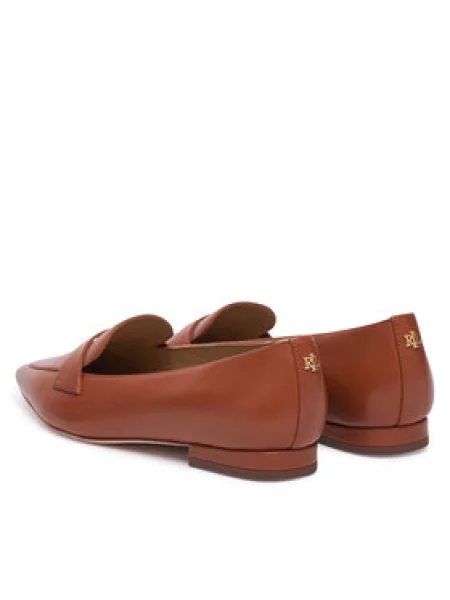 Mokasíny Lauren Ralph Lauren hnedá