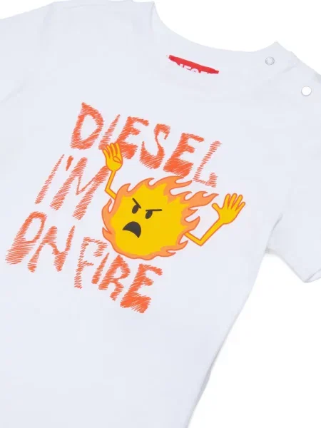 Komplet dresowy dziecięcy Diesel biały