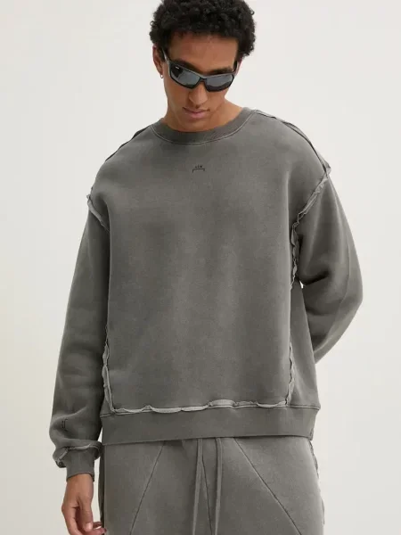 Bombažen pulover A-COLD-WALL* siva