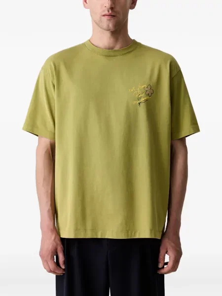 Tricou Drole De Monsieur cu imagine verde