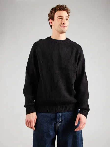 JACK & JONES Pulover JORACE' negru