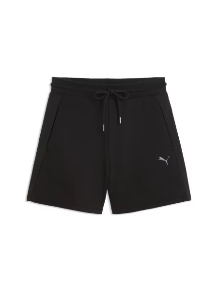 PUMA szorty z wysokim stanem HER 5" Akcesoria S czarny