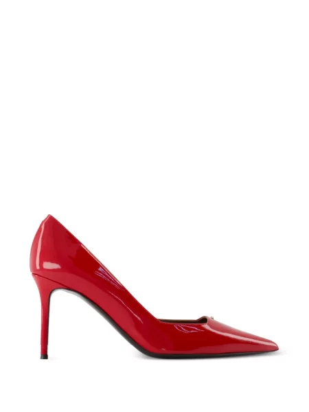 Bőr körömcipő Giuseppe Zanotti piros