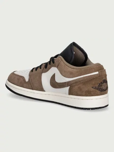 Jordan Air 1 Low sneakersy zamszowe brązowe