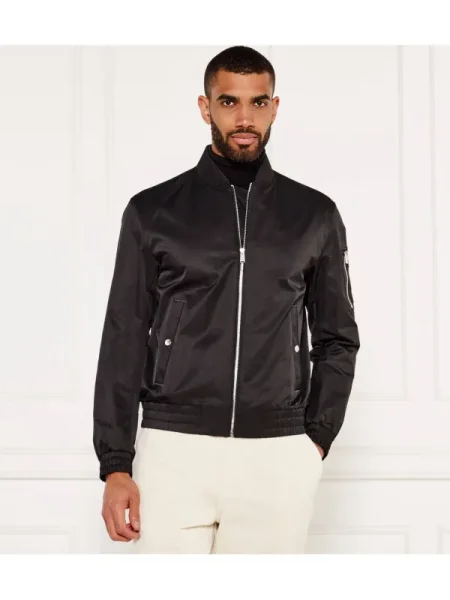 BOSS BLACK Bomber dzseki fekete
