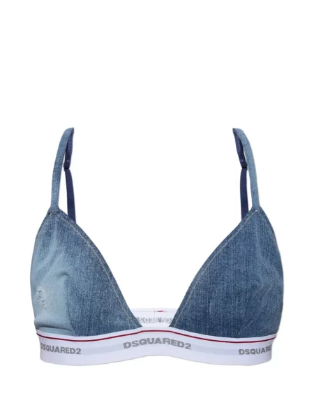 Sutien Dsquared2 cu imagine albastru