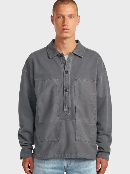 Светр G-star Raw сірий