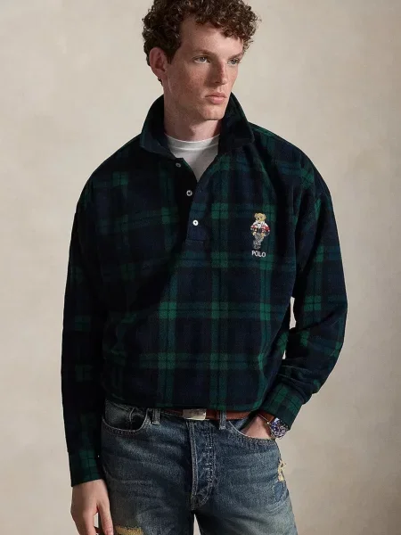 Polo Ralph Lauren bluza polarowa granatowa