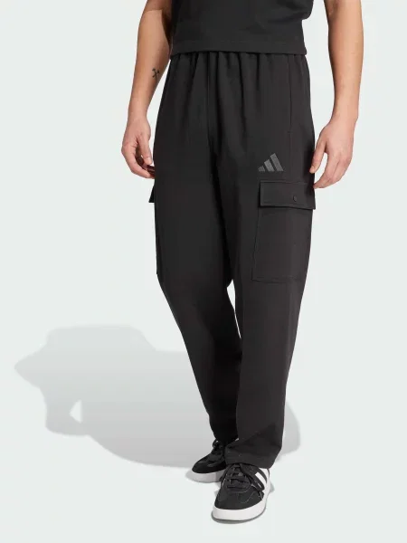 Брюки карго Adidas черные