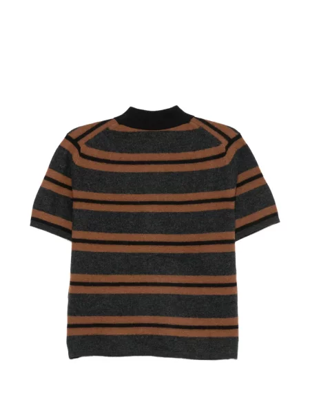 Tricou polo Semicouture gri