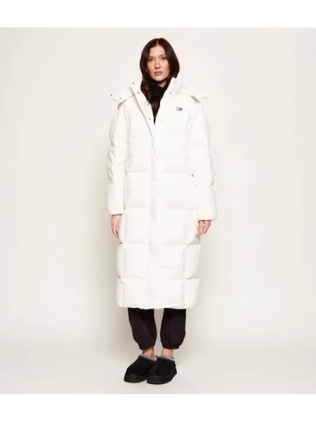 Tommy Jeans Palton de iarnă ALASKA' alb