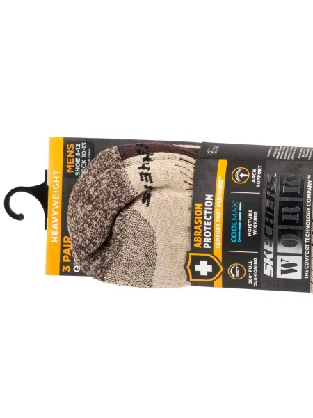 Skarpetki sportowe Work Qtr Socks beżowe