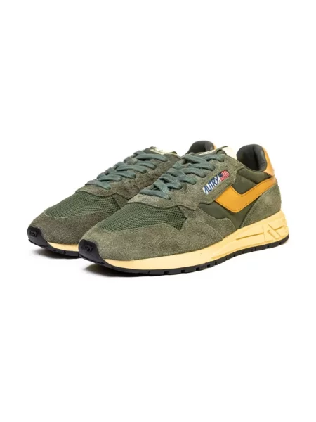 Sneakersy Autry skórzane zielone