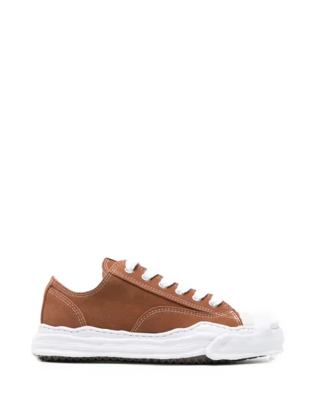 Sneakersy Maison Mihara Yasuhiro zamszowe brązowe