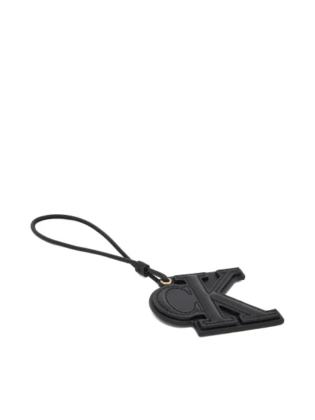 Calvin Klein Kulcstartó Deboss Monogram Patch Bag Charm fekete