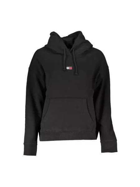 Bluza Tommy Jeans z logo czarna