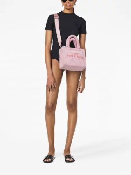 Kilpinis shopper rankinė Marc Jacobs rožinė