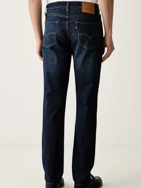 Levi's jeansy slim fit SLIM granatowe