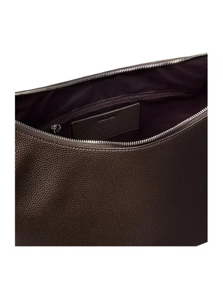 Geantă Calvin Klein cu bretele maro
