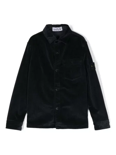 Koszula dziecięca Stone Island niebieska