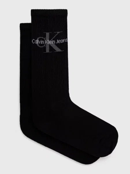Чорапи Calvin Klein Jeans мъжки черно