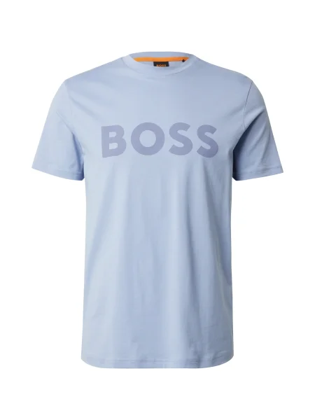 Tricou Boss cu autograf albastru