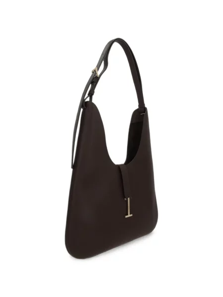 Geantă shopper Tom Ford din piele maro