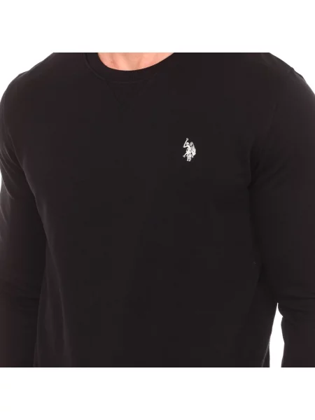 Bluza U.s Polo Assn. z okrągłym dekoltem czarna